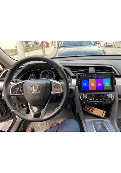 Cadence Honda Fc5 Android 6 Gb Ram 128 Gb Rom 8 Çekirdek Carplay Navigasyon Multimedya Ön Ve Geri Görüş Kameralı 9"