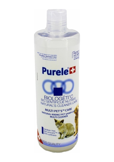 Purele Biologetic Kolay Tarama Sağlayan Parlaklık Veren Evcil Hayvan Şampuanı 400 ML