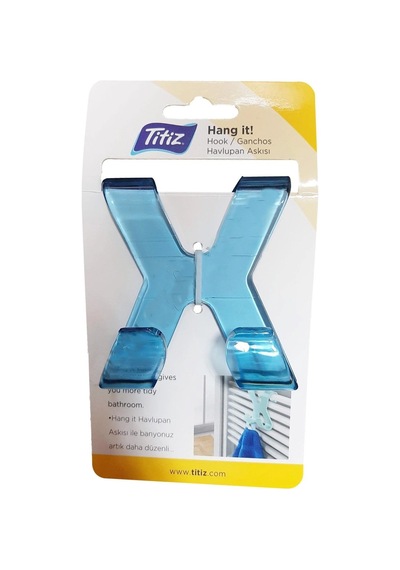 Hang İt Pratik Kolay Taşımabilir Havlupan 2 Kancalı Banyo Askısı 5468 Çok Renkli