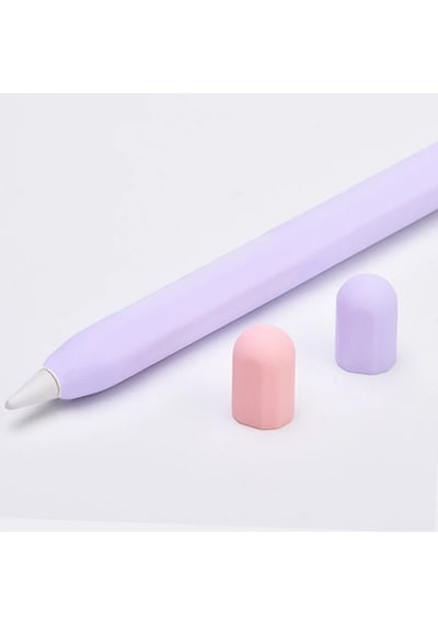 Ally Apple Uyumlu   Pencil 2 İçin Koruyucu Kaymaz Silikon Kılıf- 5775
