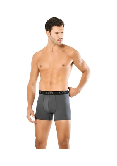6 Adet Kota Erkek Modal Boxer 1010 Füme