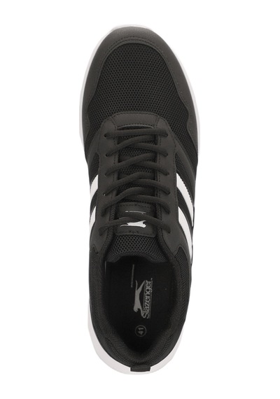 Slazenger OMIROS I Erkek  Siyah - Beyaz Koşu & Yürüyüş Spor Ayakkabısı