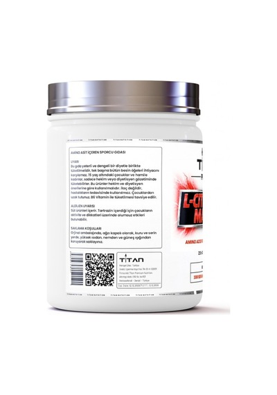 Titan Citrulline Malate Toz 300 G