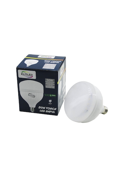 Elitled El-02 12/50 50w Torch Led Bulb Ampul Beyaz - 6400k E27 5500 Lümen 20.000 Saat Ömür