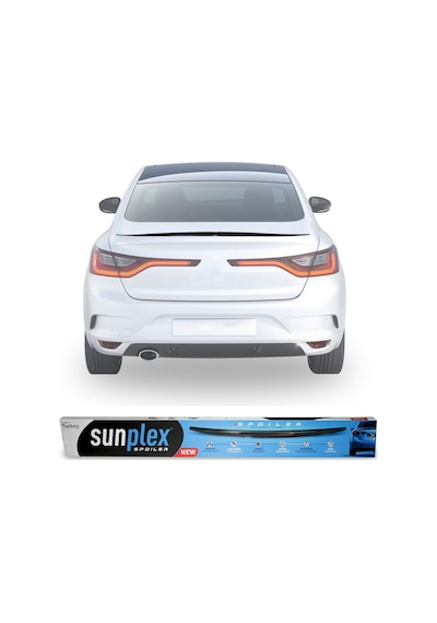 Sunplex Megane 4 Bagaj Üstü Spoiler Piano  Black