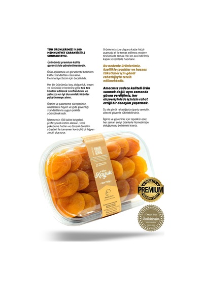 Malatya Sarı Kayısı 750g 750 G