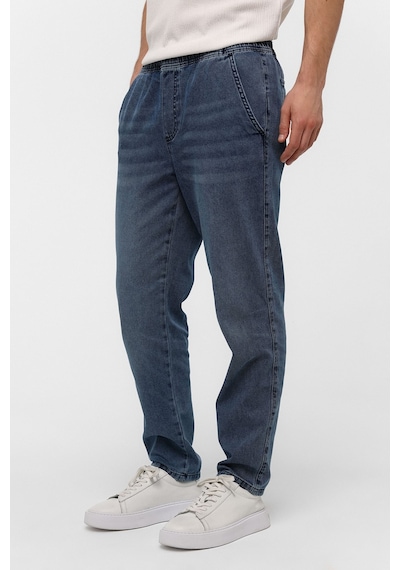 Backandbond Mavi Smart Fit Lastikli Denim Pantolon Çok Renkli
