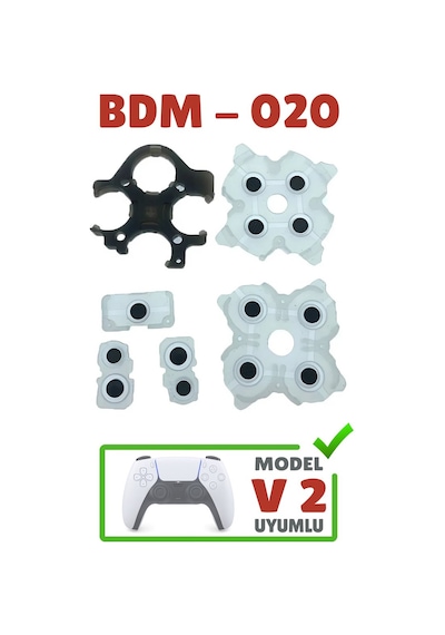 Ps5 İç Lastik Takımı V2 Uyumlu Ps5 Yedek Parça Version 2 Kol Tamiri Renkli