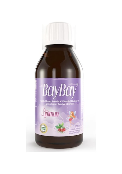 Baybay Immun Kekik Meyan Aserola İçeren Sıvı 150 Ml