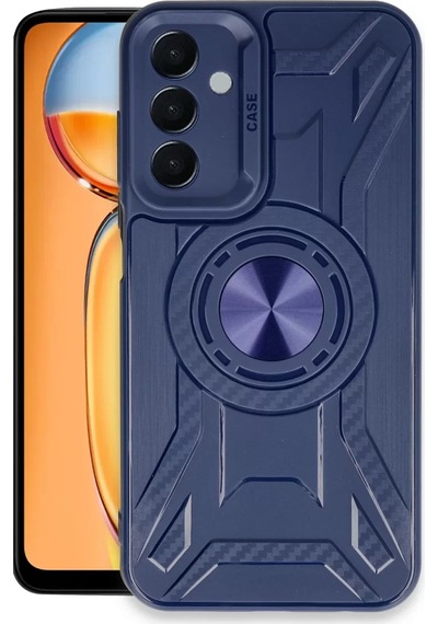Newface Samsung Galaxy A25 5g Kılıf Lincoln Silikon - Lacivert