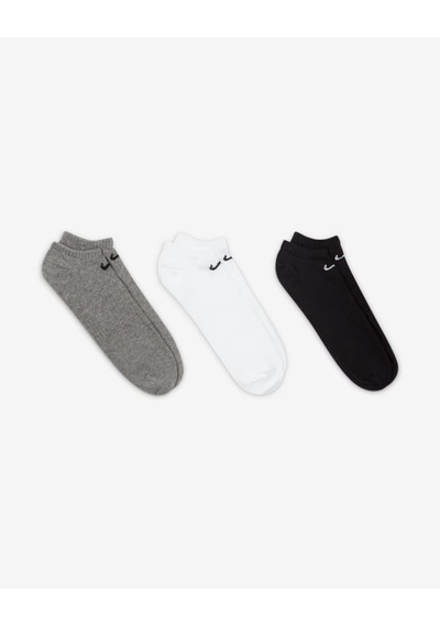 Nike Sx7678-964 Everyday Lightweight No-show Antrenman Çorapları 3 Çift Cok Renklı