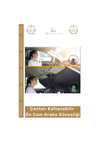 Arabagüneşliği Katlanabilir Uv Korumalı Oto Katlanır Araç Çift Katmanlı Isı Güneş Sıcak Yalıtımlı O