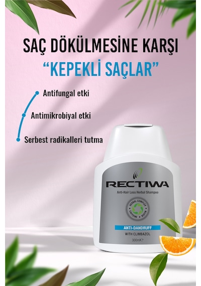 Rectiwa Kepekli Saçlar için Şampuan 300 ML