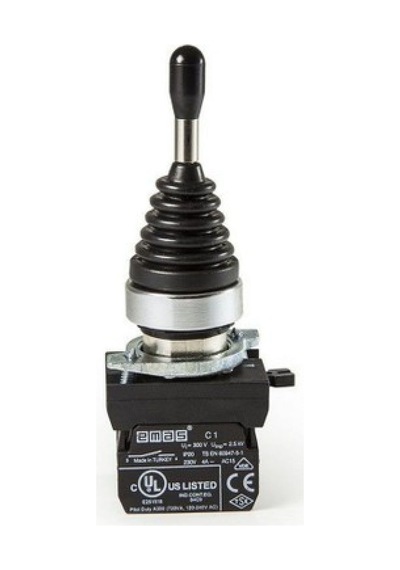 Emas Cm101dj20 ,2-yön/kontak-2a M22 Kalıcı Joystick