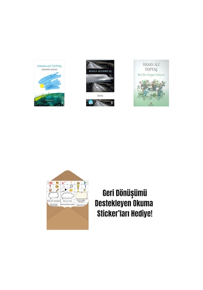 Gecenin Gecesi Ciltli + Heba Midi Boy + Ben Bir Gürgen Dalıyım + Okuma Sticker'ları