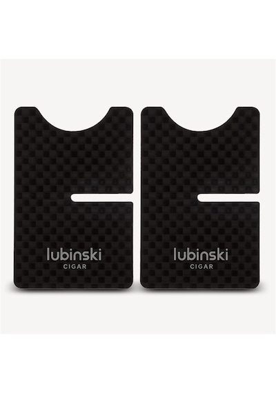 Lubinski Gerçek Karbonfiber Puro Sehpası Siyah