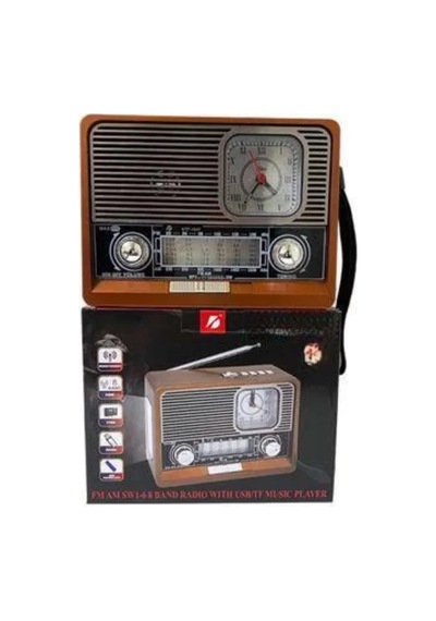 Home Nostaljik Vintage Radyo Taşınabilir Bluetooth Bağlantılı Hoparlör Radyo