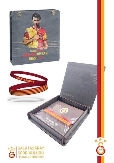 Galatasaray Orijinal Lisanslı Sarı Kırmızı 2'li Yetişkin Bileklik Metin Oktay Baskılı Hediyelik Ahşap Kutulu 009 Kırmızı Galatasaray Orijinal Lisanslı Sarı Kırmızı 2'li Yetişkin Bileklik Metin Oktay Baskılı Hediyelik Ahşap Kutulu 009 Kırmızı