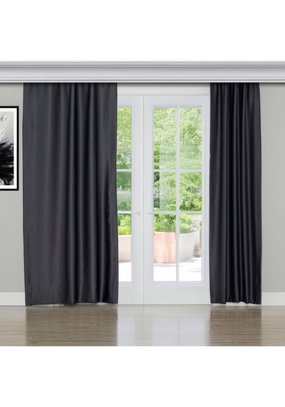 Fabric Blackout Antrasit Karartma Özellikli Fon Perde 150 X 240 Sku: Zeusb0hbqqbr7l A Antrasit