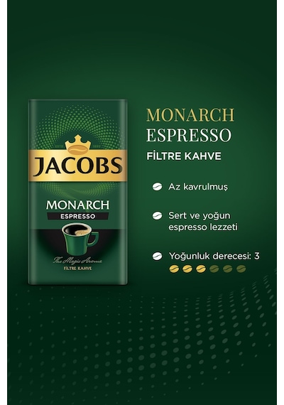 Jacobs Monarch Espresso Filtre Kahve 500 G