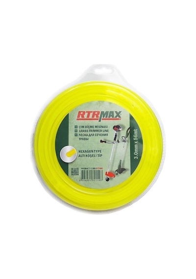 Rtrmax Rty430 3 Mm - 56 Mt Tırpan Misinası Sarı