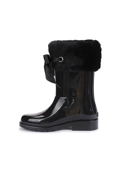 Igor Campera Charol Soft Kız Çocuk Su Geçirmez Yağmur Kar Çizmesi W10239 Siyah 001