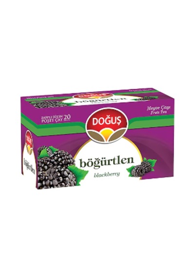 Doğuş Böğürtlen Meyve Çayı Süzen Poşet Çay 20x1.90 Gr