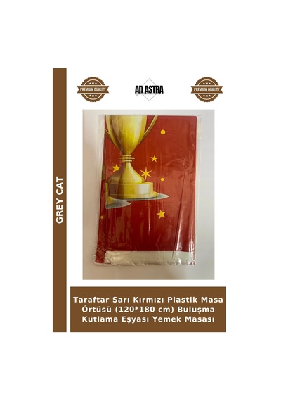 Taraftar Sarı Kırmızı Plastik Masa Örtüsü 120 180 Cm Buluşma Kutlama Eşyası Yemek Masası Çok Renkli Taraftar Sarı Kırmızı Plastik Masa Örtüsü 120 180 Cm Buluşma Kutlama Eşyası Yemek Masası Çok Renkli