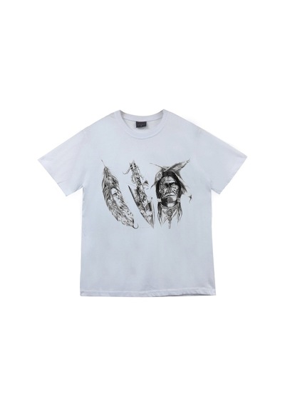 Kızılderili Baskılı T-Shirt (550232738) Çok Renkli