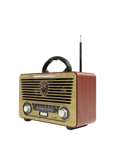 Hometech Ht 40Bt Mini Nostaljik Radyo Bt Hoparlor