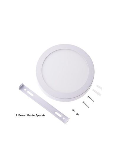 Cata Ct-5233b 18w Sıva Üstü Led Panel Yuvarlak Beyaz