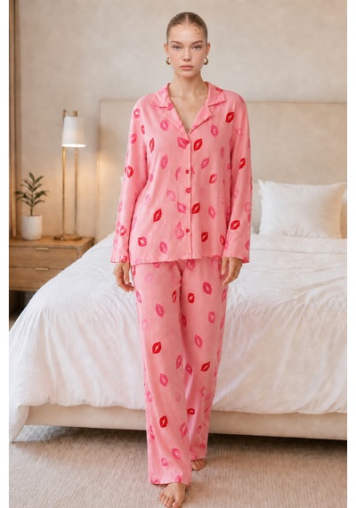 Norcia Sports Kadın Dudak Desenli Pembe Pijama Takımı 4677 Çok Renkli - 929323092 Çok Renkli - 929323092 Çok Renkli Norcia Sports Kadın Dudak Desenli Pembe Pijama Takımı 4677 Çok Renkli - 929323092 Çok Renkli - 929323092 Çok Renkli