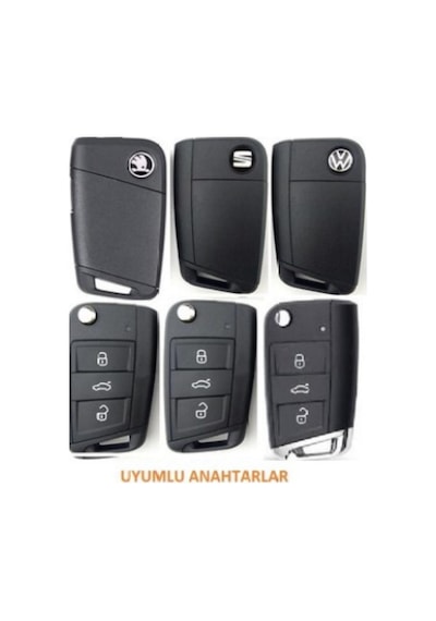 Volkswagen Uyumlu T-ROC T ROC LÜKS ANAHTAR KORUMA KILIFI