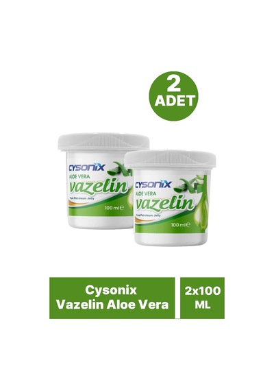 Cysonix Vazelin Aloe Vera 2 x 100 ML
