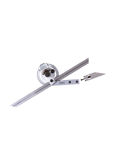 Asımeto 200mm Açı Ölçer 1-çubuk Büyüteçli