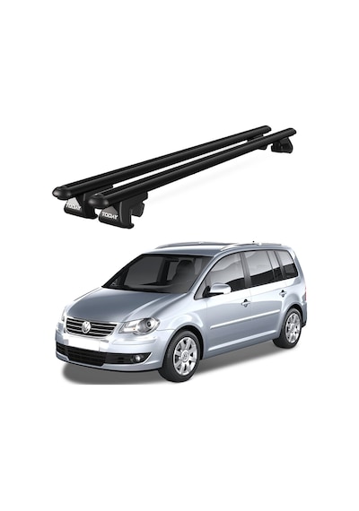 Venüs Volkswagen Touran 2003-2015 Uyumlu Siyah Ara Atkı Port Bagaj Tavan Barı