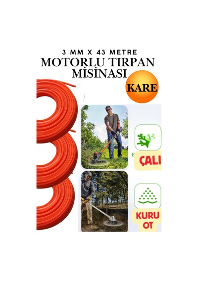 3 Mm 43 Metre Tırpan Misinası Motorlu Tırpan Yuvarlak Misina Çim Ot Biçme Teli Kalın Profesyonel Benzinli Motor Ot Biçme Makinesi Yedek Parçası Aşınmaya Dayanıklı Yüksek Mukavemetli Sarı Kırmızı 3mm 3 Mm 43 Metre Tırpan Misinası Motorlu Tırpan Yuvarlak Misina Çim Ot Biçme Teli Kalın Profesyonel Benzinli Motor Ot Biçme Makinesi Yedek Parçası Aşınmaya Dayanıklı Yüksek Mukavemetli Sarı Kırmızı 3mm