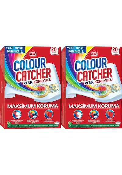 Colour Catcher Renk Koruyucu Mendil 40 Lı Ekonomik Pk 2pk 20