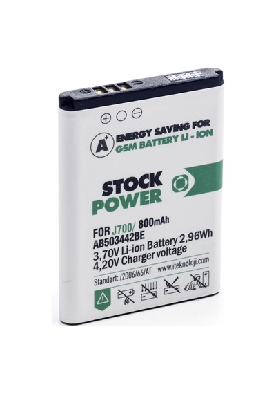 Samsung Uyumlu J700 - E578 Stock Power Batarya