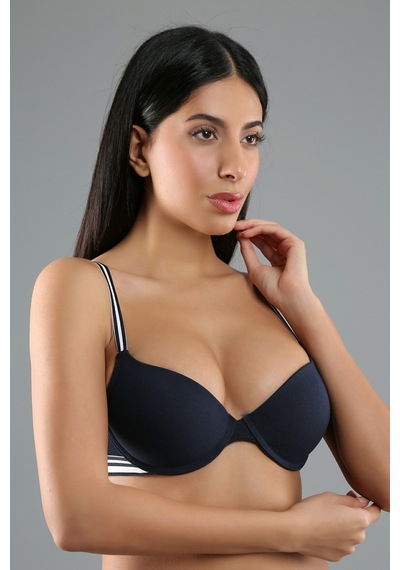 Newbra Penye Push-up Sütyen - Lacivert