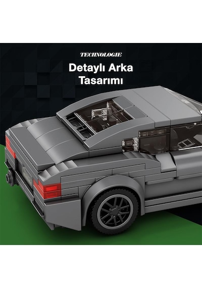 Reobrix Creator 815 Bmw 2 Serisi Spor Araba Yaratıcı Yapı Blok Seti Building Blocks - 369 Parça