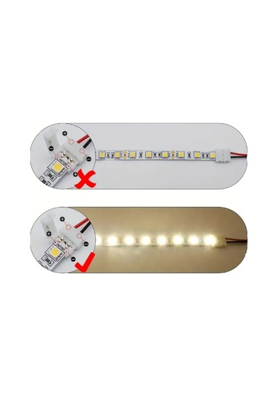 Led Şerit Ekleme 4 Adet Beyaz
