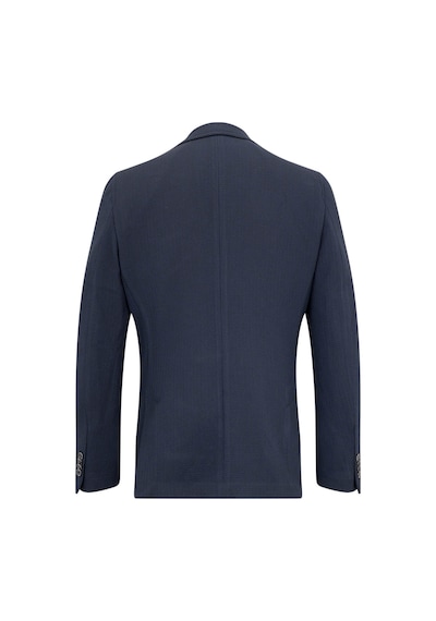 Hatemoğlu Lacivert Slim Fit Mono Yaka Klasik Ceket 36305 Lacivert