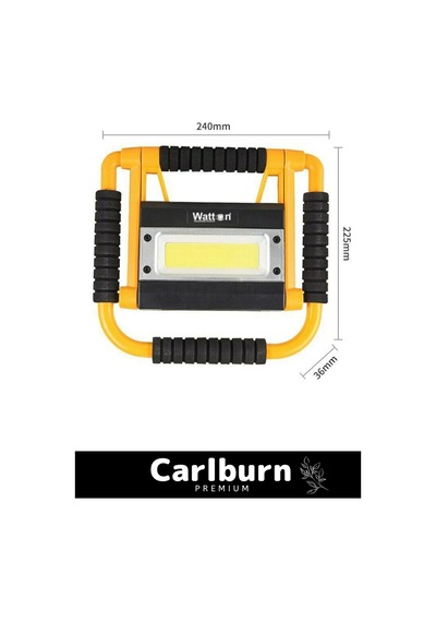 Premium 3 Modlu Su Geçirmez 6500k Renk Sıcaklığı 20w Led 360 Derece Dönebilen 1300 Lümen Aydınlatma Çok Renkli