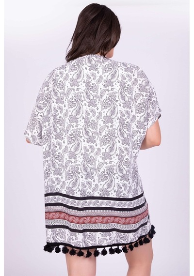 Myline Püskül Detaylı Kimono 538652242