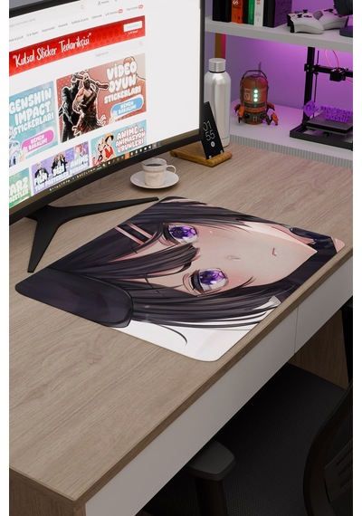 Bunny Girl Senpai Anime V5 - 48x40 Xl Gaming Kauçuk Kaymaz Taban Mouse Pad Fare Altlığı