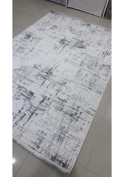 Safyün Halı Kadife Kf468 Gri 200 X 290 Renkli
