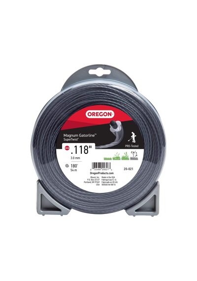20-021 Magnum Gatorline Supertwist Düzeltici Hattı .118-inç 450 Cm Çok Renkli