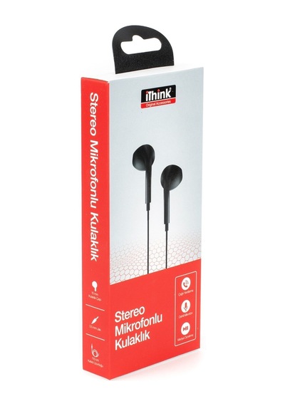 iThink KL-270 Mikrofonlu Kulak İçi Kulaklık