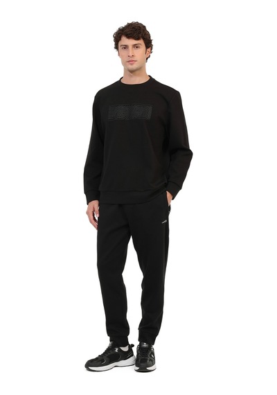 Lumberjack Ml Vance 16ıtl-14 6pr Erkek Sweatshirt siyah